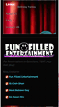 Mobile Screenshot of funfilledentertainment.com
